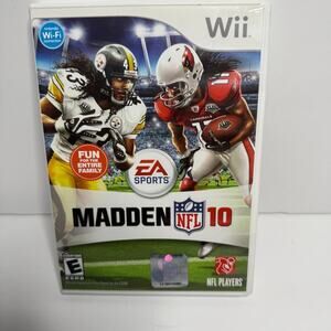 Wii Madden NFL 10 Nintendo Video Game